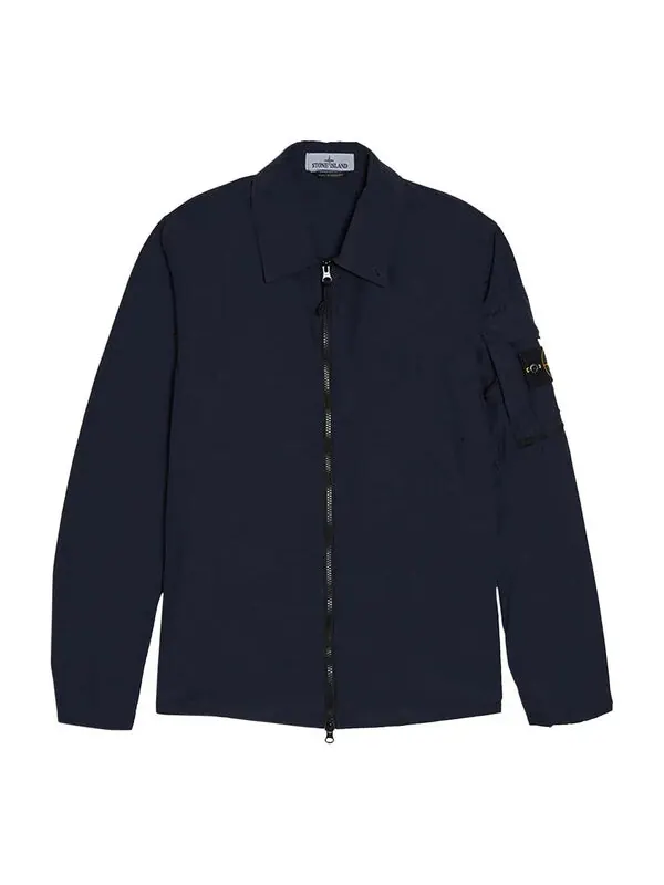 Куртка naslan light overshirt 'blue' Stone Island — изображение 1 из 3, синий