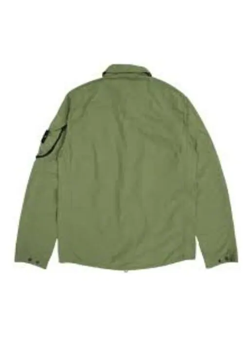 Куртка naslan light jacket 'olive' Stone Island — изображение 2 из 4, оливковый зеленый