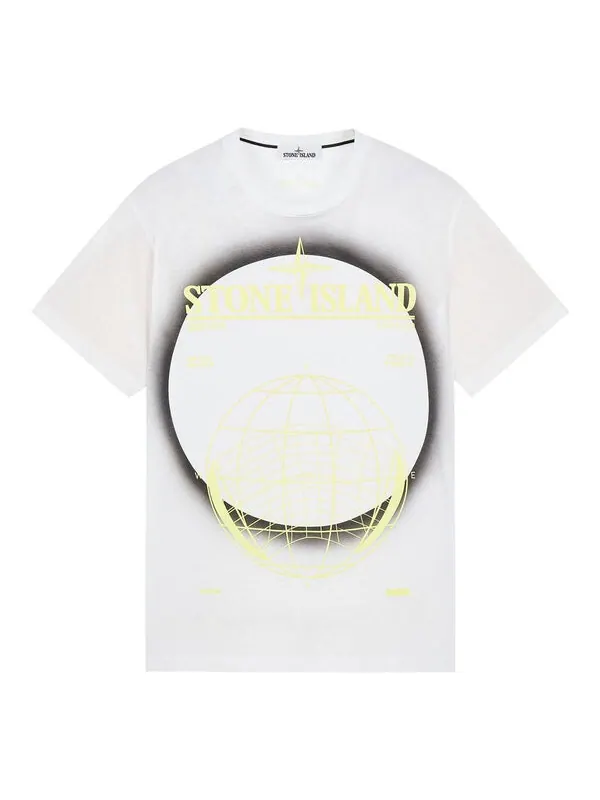 Футболка t-shirt 'white' Stone Island — изображение 1 из 2, белый