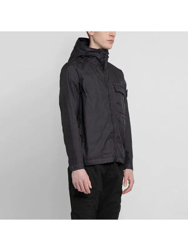 Куртка jacket 'black' Stone Island — изображение 4 из 4, черный