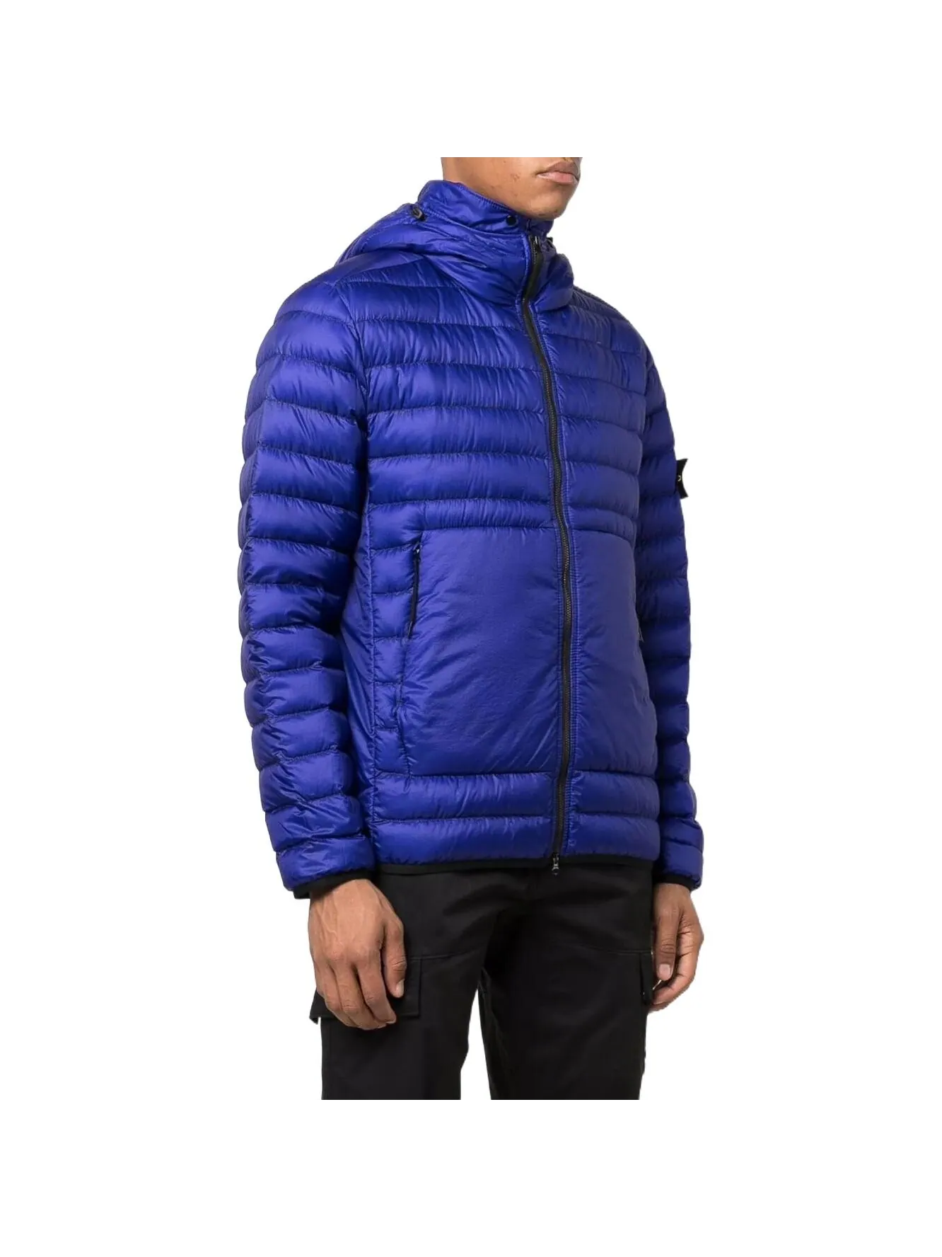 Пуховик мужской Stone Island — изображение 4 из 4, синий