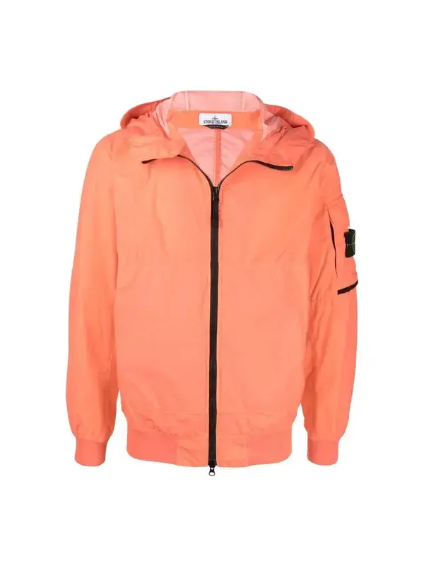 Куртка hooded jacket 'orange' Stone Island — изображение 1 из 3, оранжевый