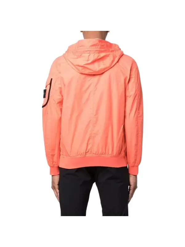 Куртка hooded jacket 'orange' Stone Island — изображение 2 из 3, оранжевый