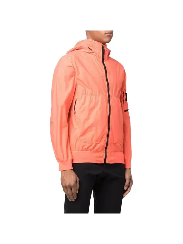 Куртка hooded jacket 'orange' Stone Island — изображение 3 из 3, оранжевый