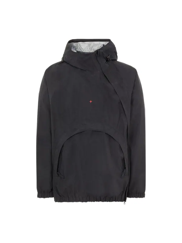 Куртка gore-tex jacket 'black' Stone Island — изображение 1 из 2, черный
