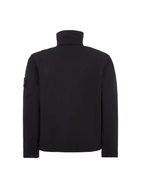 Куртка supima ghost jacket 'black' Stone Island — изображение 2 из 2, черный