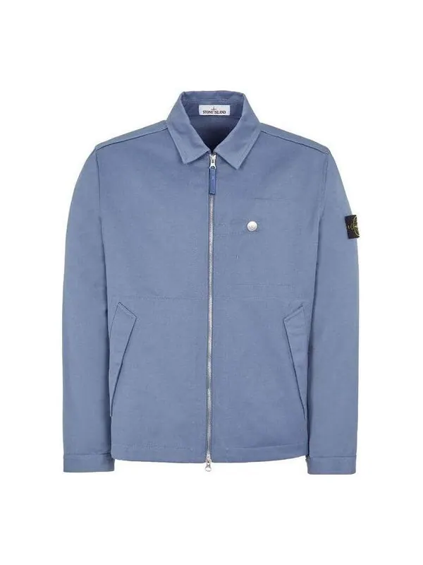Куртка jacket 'mid blue' Stone Island — изображение 1 из 2, синий