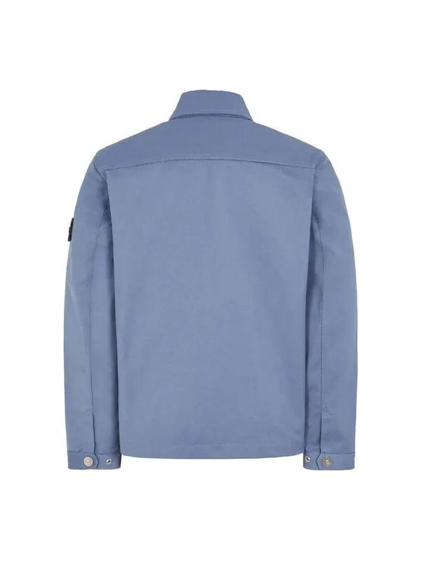 Куртка jacket 'mid blue' Stone Island — изображение 2 из 2, синий