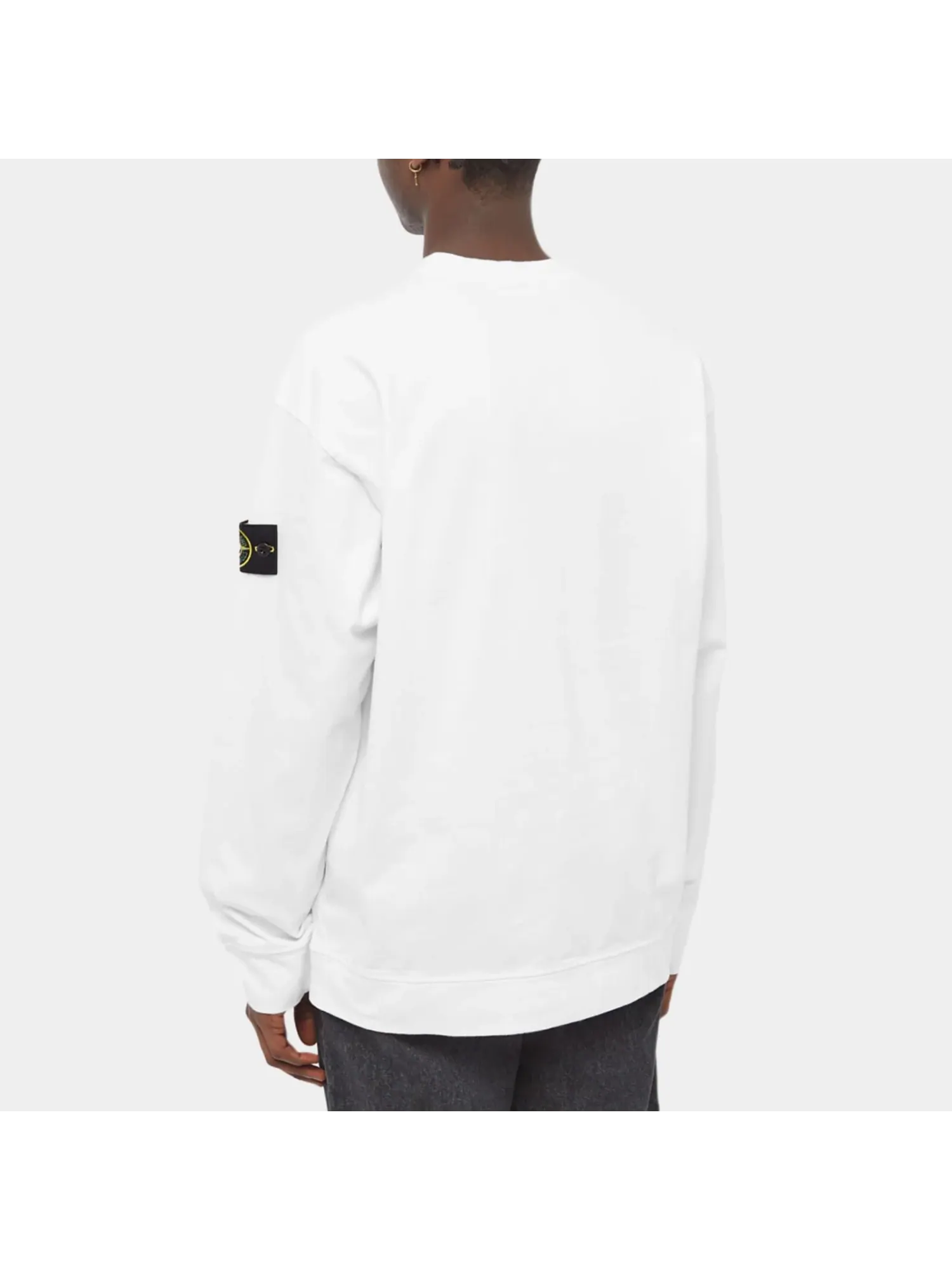Свитшот Stone Island Crewneck — изображение 2 из 5, белый