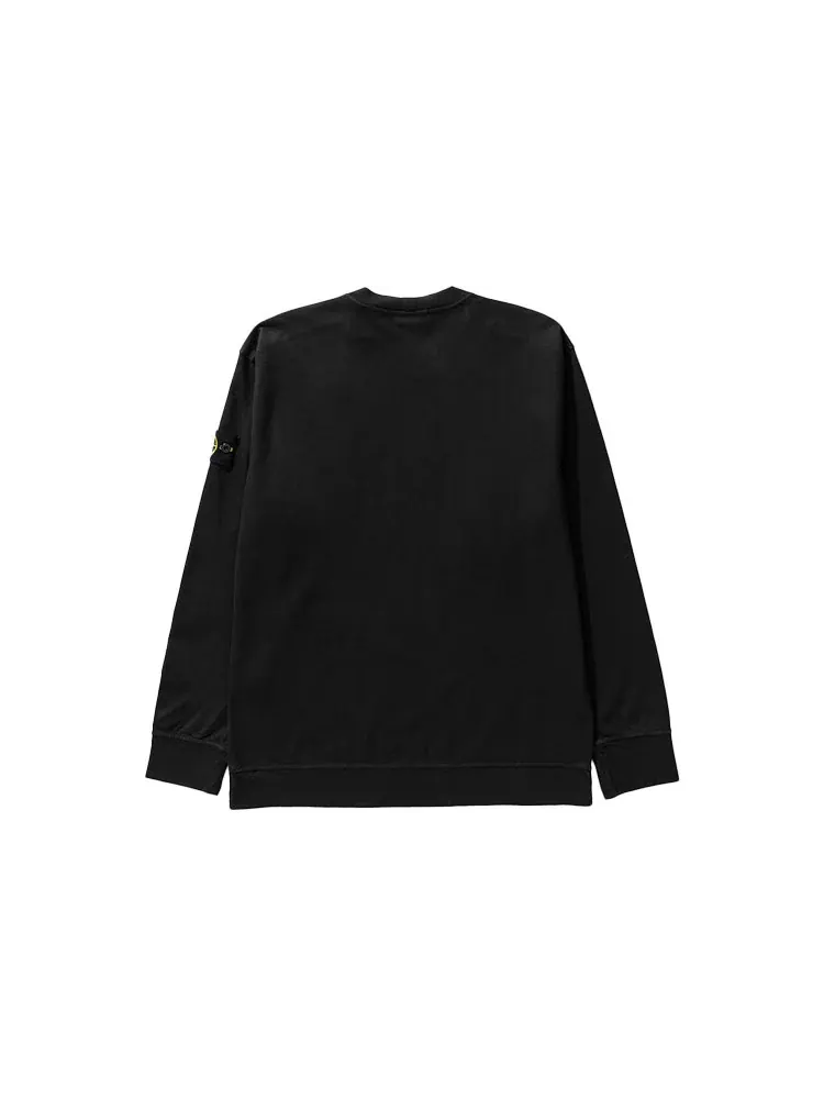 Свитшот Stone Island Crewneck — изображение 5 из 6, черный