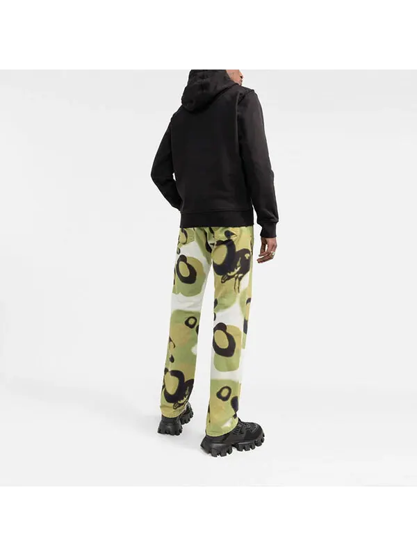 Толстовка hoodie 'black' Stone Island — изображение 2 из 3, черный