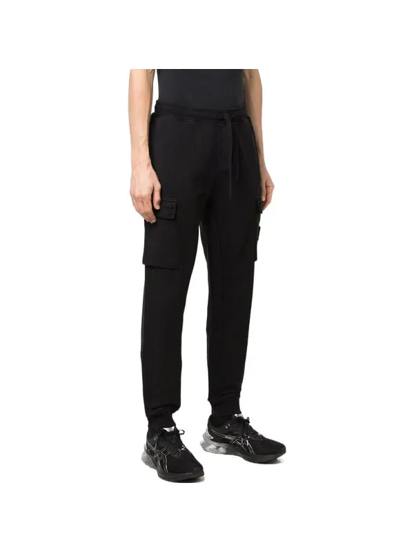 Брюки jogging pants 'black' Stone Island — изображение 3 из 3, черный