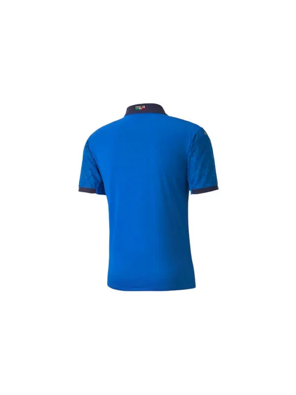 Спортивная футболка italy home match shirt 2020 2021 'blue' Puma — изображение 2 из 4, синий