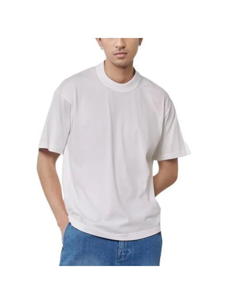 Футболка Balenciaga Hand-Drawn T-shirt Medium Fit 'White' — изображение 4 из 6, белый