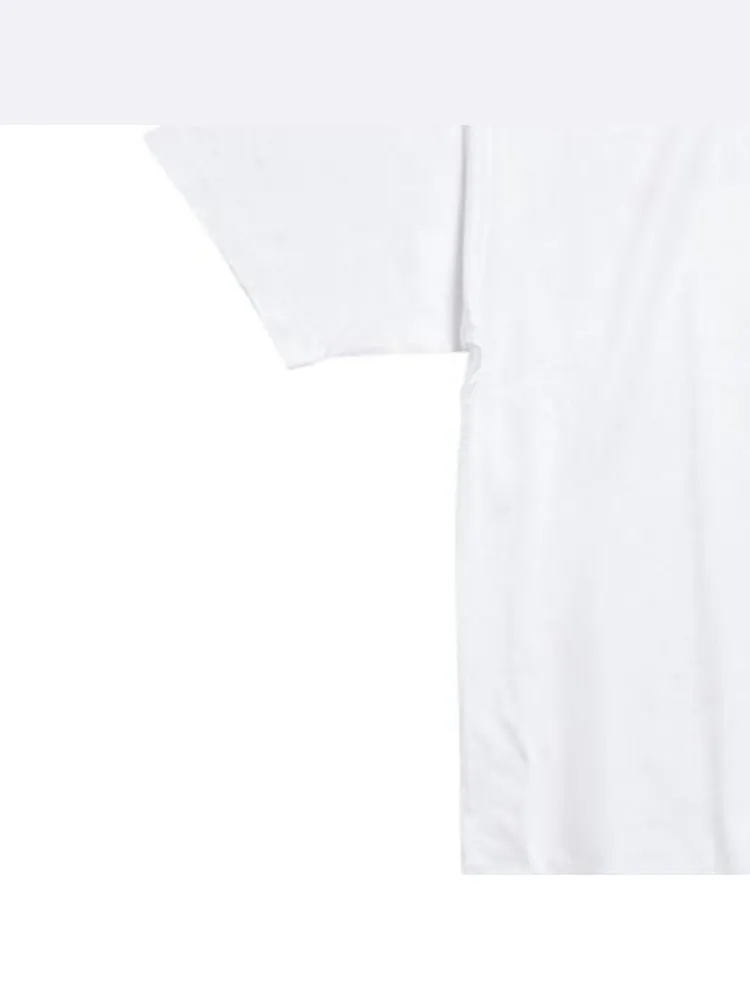 Футболка Balenciaga Hand-Drawn T-shirt Medium Fit 'White' — изображение 6 из 6, белый