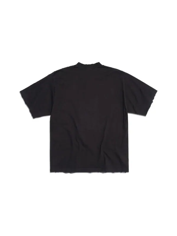 Футболка to my love t-shirt 'black' Balenciaga — изображение 2 из 4, черный