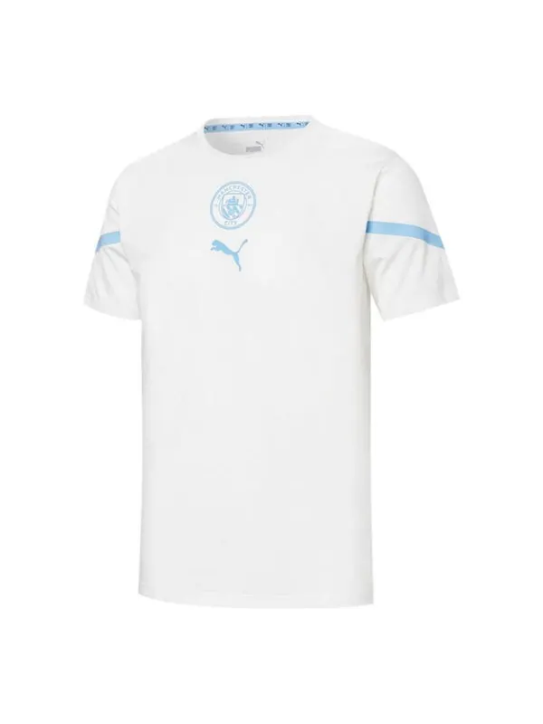 Футболка football club training sports short sleeve couple style white Puma — изображение 1 из 2, белый