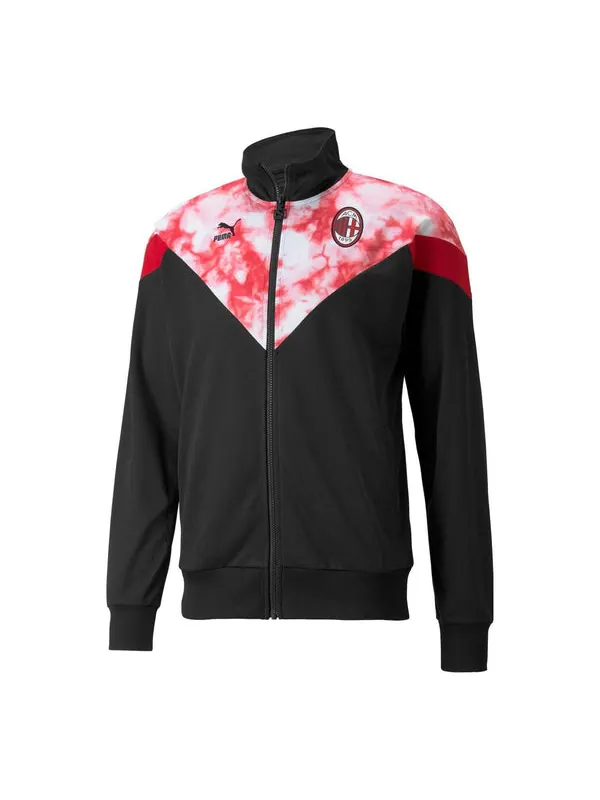 Спортивная футболка acm iconic mcs men's soccer track jacket 'red' Puma — изображение 1 из 4, красный