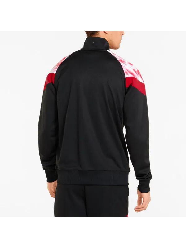 Спортивная футболка acm iconic mcs men's soccer track jacket 'red' Puma — изображение 4 из 4, красный