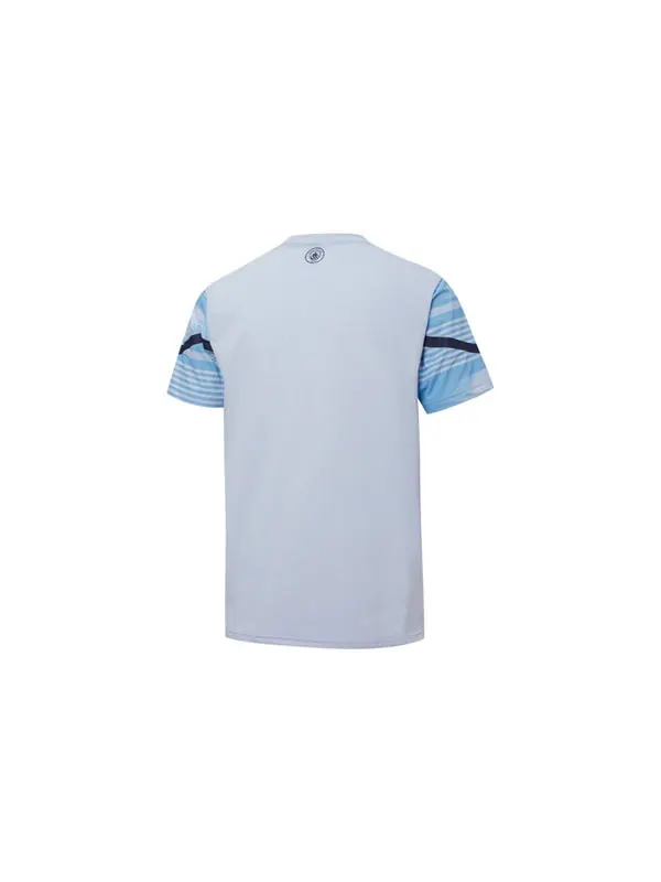 Спортивная футболка mcfc cny t-shirt 'blue' Puma — изображение 2 из 4, синий