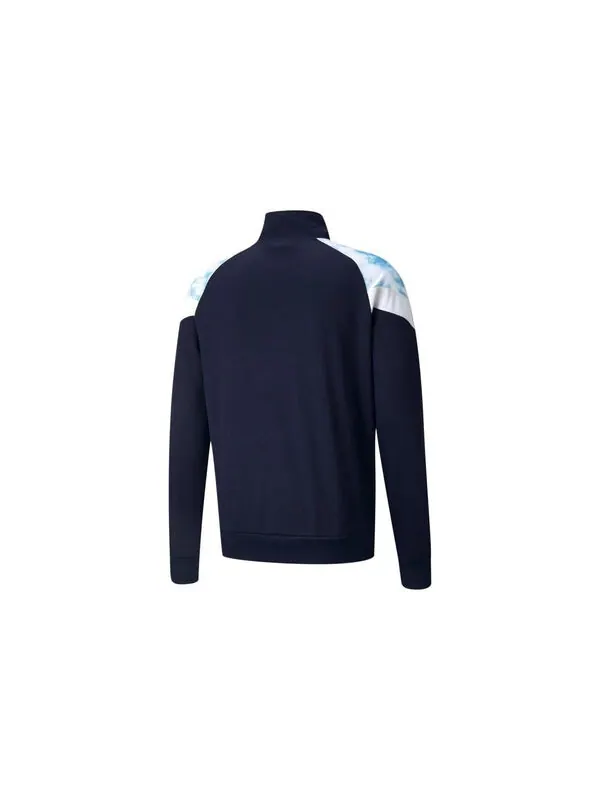 Куртка mcfc iconic mcs mesh track jacket 'blue' Puma — изображение 2 из 4, синий