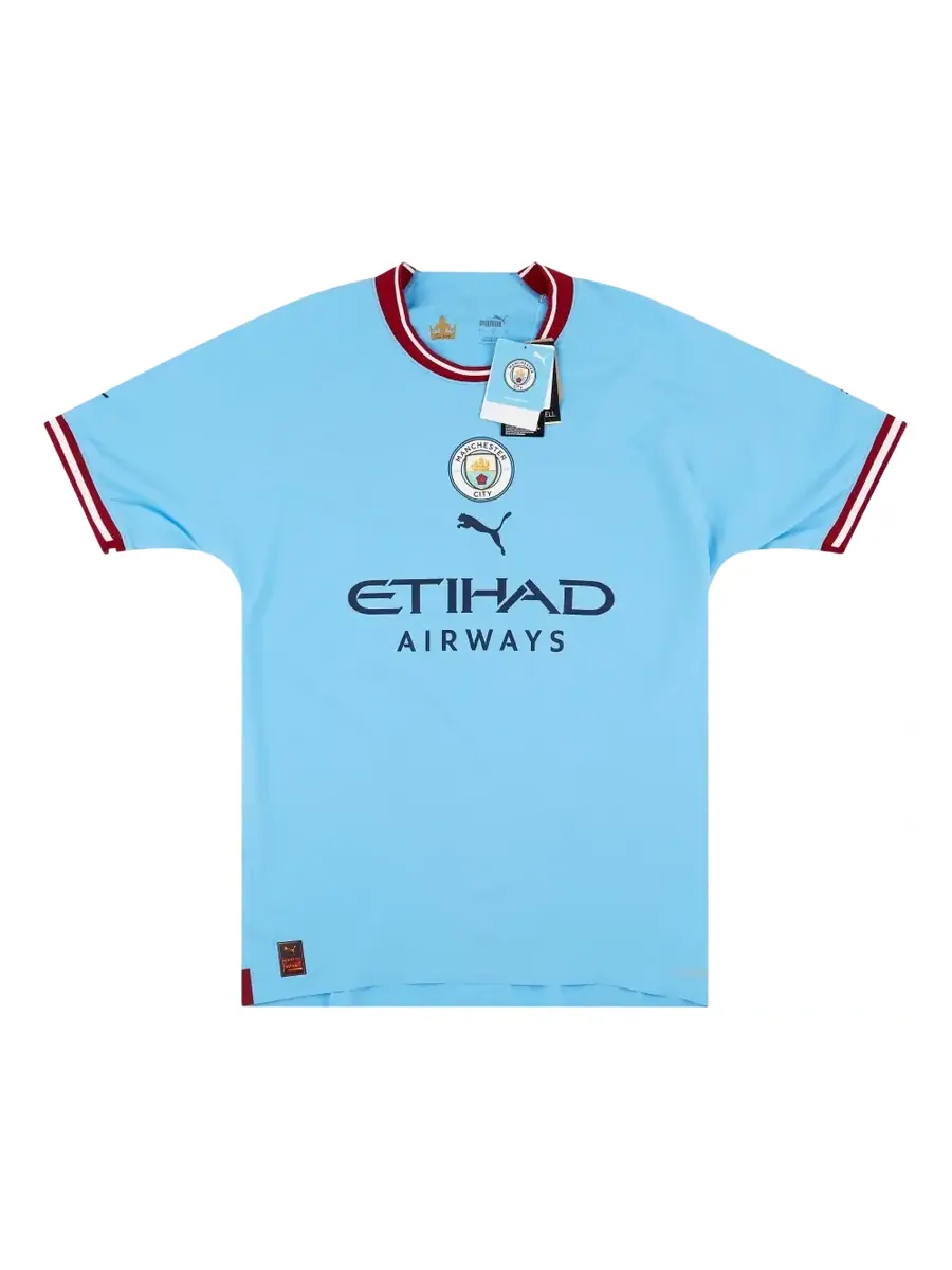 Джерси Puma Manchester City 22/23 Player Issue Home Jersey 'Blue' — изображение 1 из 1, синий