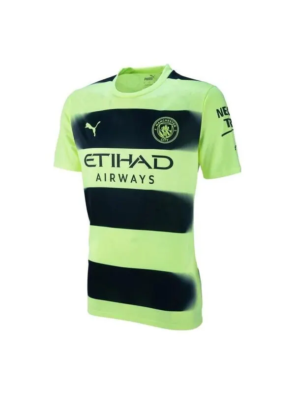 Спортивная футболка manchester city f.c. third 22/23 replica football jersey 'green' Puma — изображение 1 из 2, зеленый