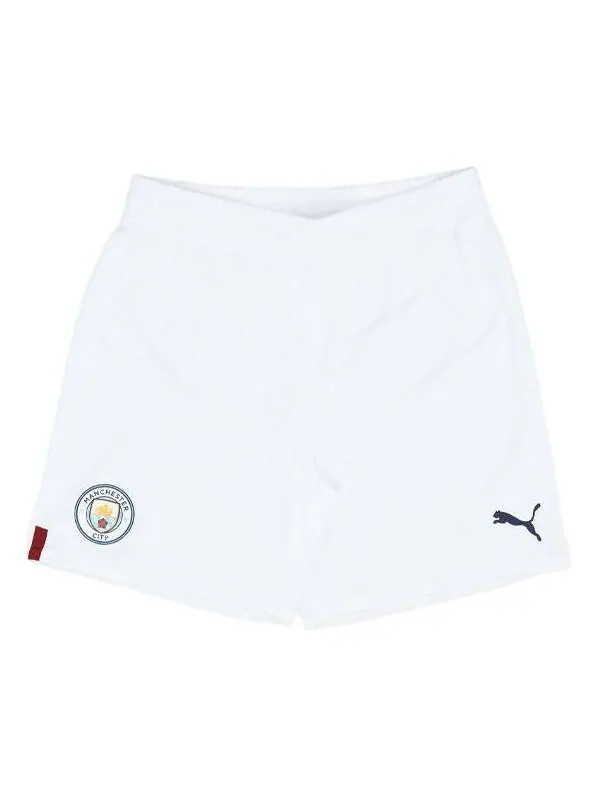 Шорты manchester city f.c. 22/23 replica shorts 'white' Puma — изображение 2 из 3, белый/черный