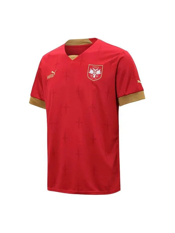 Спортивная футболка 2022 serbia home jersey 'red' Puma — изображение 1 из 3, красный