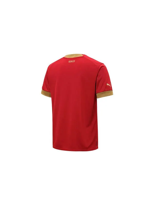 Спортивная футболка 2022 serbia home jersey 'red' Puma — изображение 2 из 3, красный