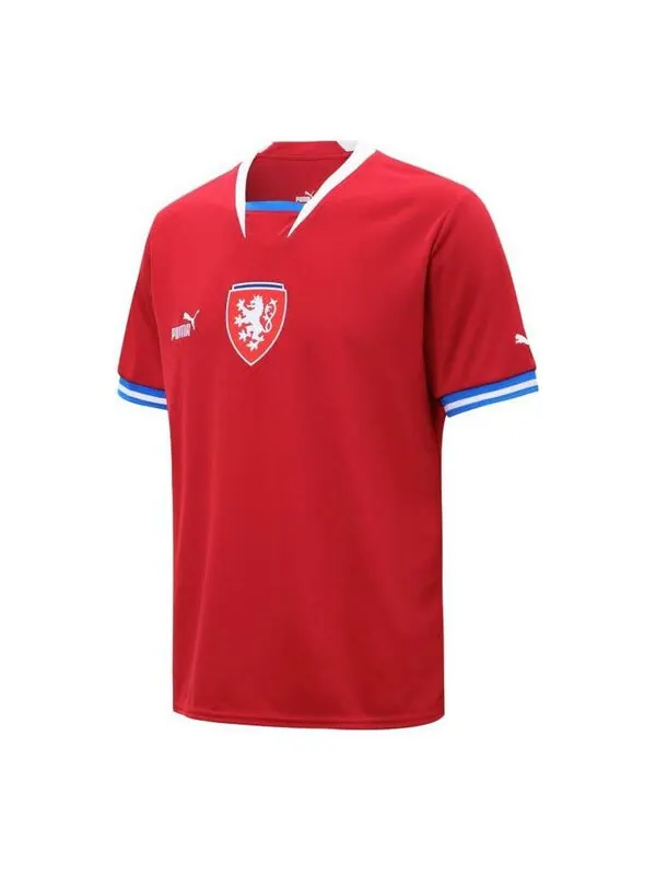 Спортивная футболка czech republic home jersey 'red' Puma — изображение 1 из 2, красный