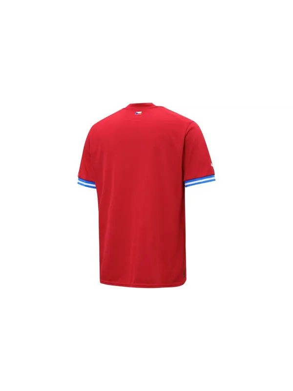 Спортивная футболка czech republic home jersey 'red' Puma — изображение 2 из 2, красный