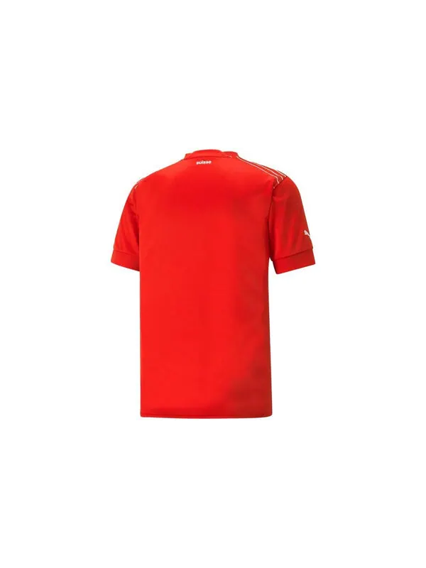 Спортивная футболка switzerland player issue home jersey 'red' Puma — изображение 2 из 2, красный
