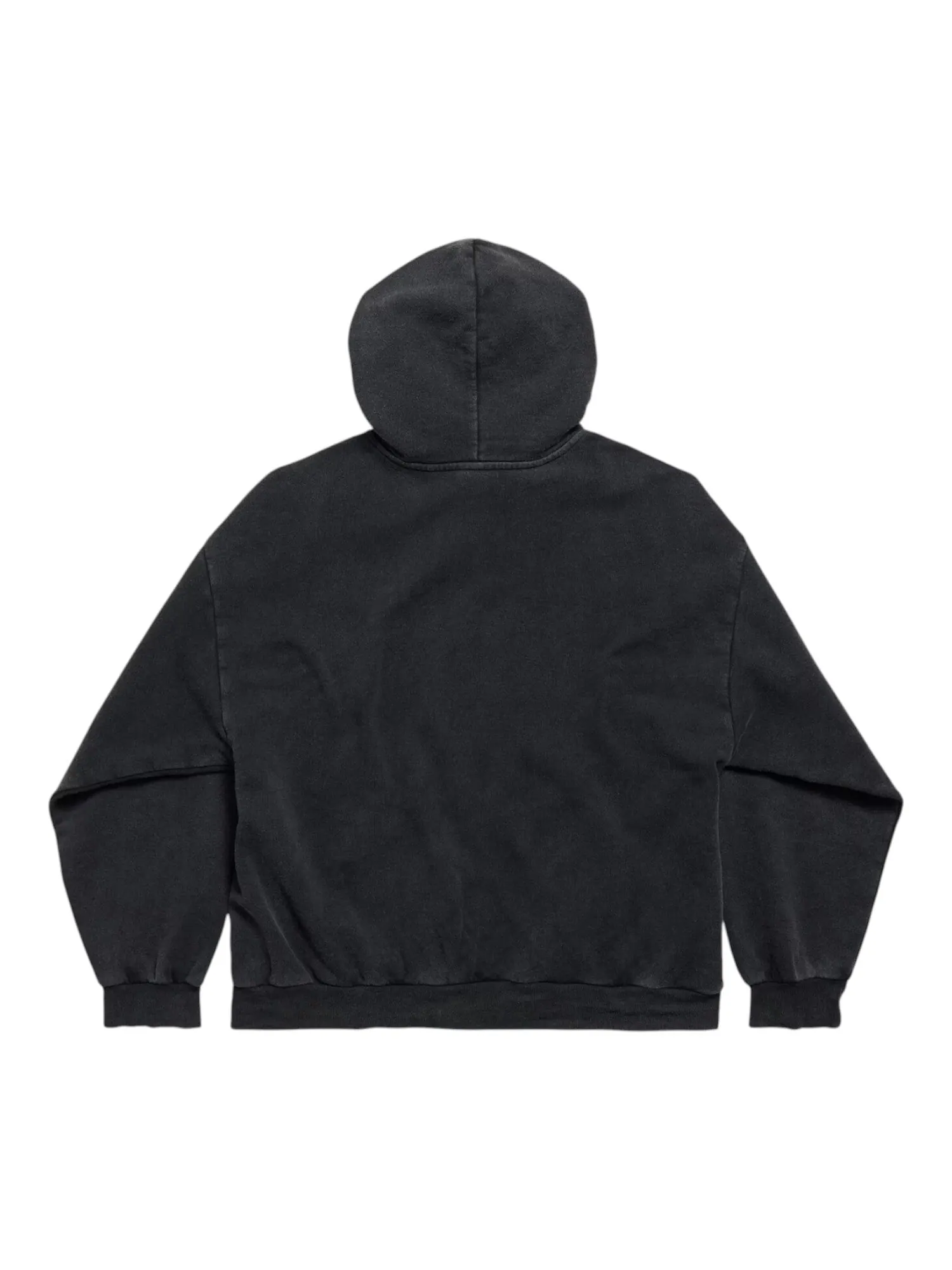 Худи Balenciaga x Puma Hoodie Medium Fit 'Black Faded' — изображение 2 из 2, черный