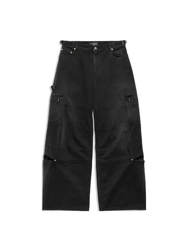 Брюки cargo pants 'black' Balenciaga — изображение 1 из 4, черный