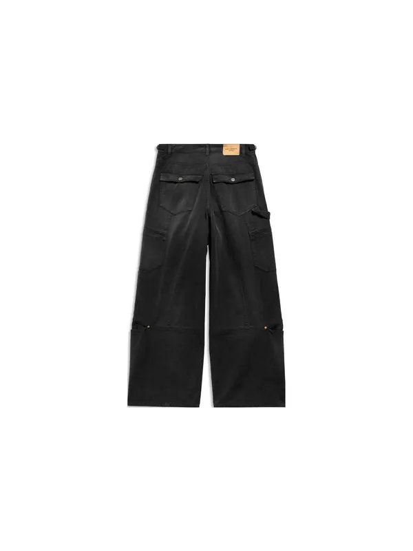 Брюки cargo pants 'black' Balenciaga — изображение 2 из 4, черный