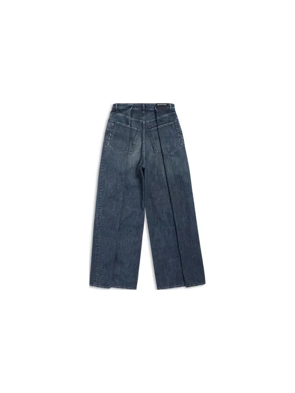 Брюки double side pants 'dark blue' Balenciaga — изображение 2 из 4, синий