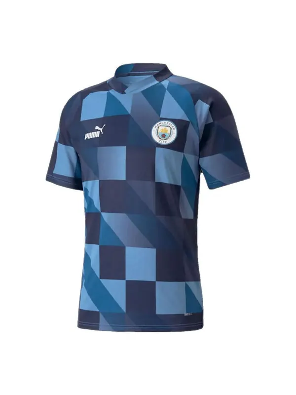 Спортивная футболка manchester city f.c. pre-match jersey 'navy blue white' Puma — изображение 1 из 1