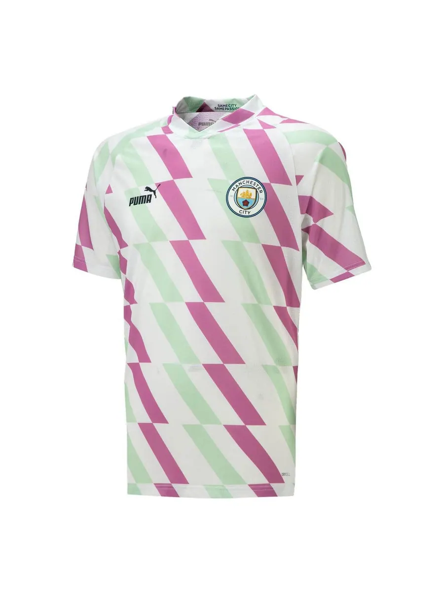 Футболка PUMA Man City Pre Match Jersey 'Teal' — изображение 1 из 1, бирюзовый