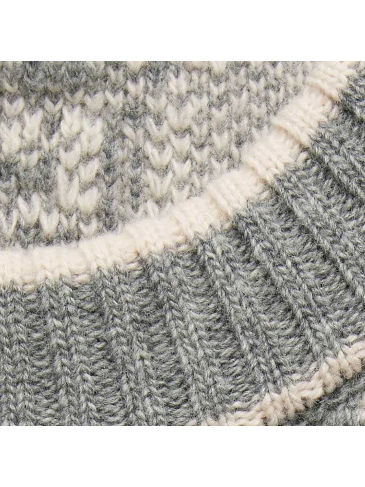 Топ женский Gucci GG Wool Boucl Jacquard Top, с жаккардовым узором — изображение 5 из 7, серый