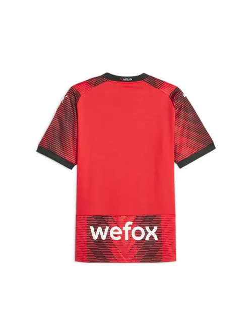 Спортивная футболка ac milan 23/24 jersey 'home' Puma — изображение 2 из 3, красный/черный