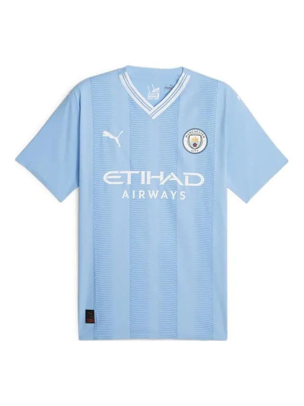 Спортивная футболка manchester city home jersey 'blue' Puma — изображение 1 из 4, синий