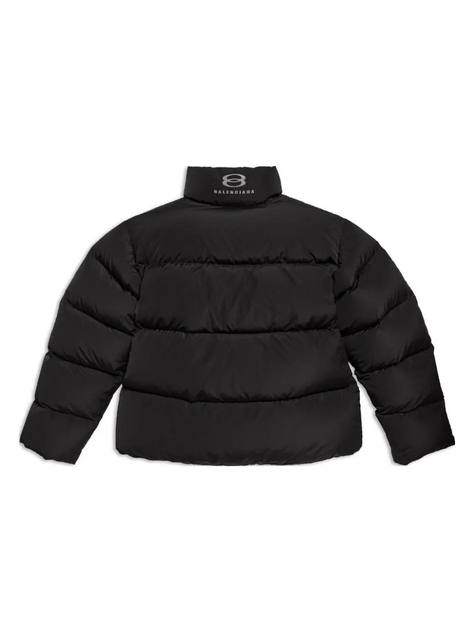 Куртка Balenciaga Logo Embroidered — изображение 2 из 7, черный