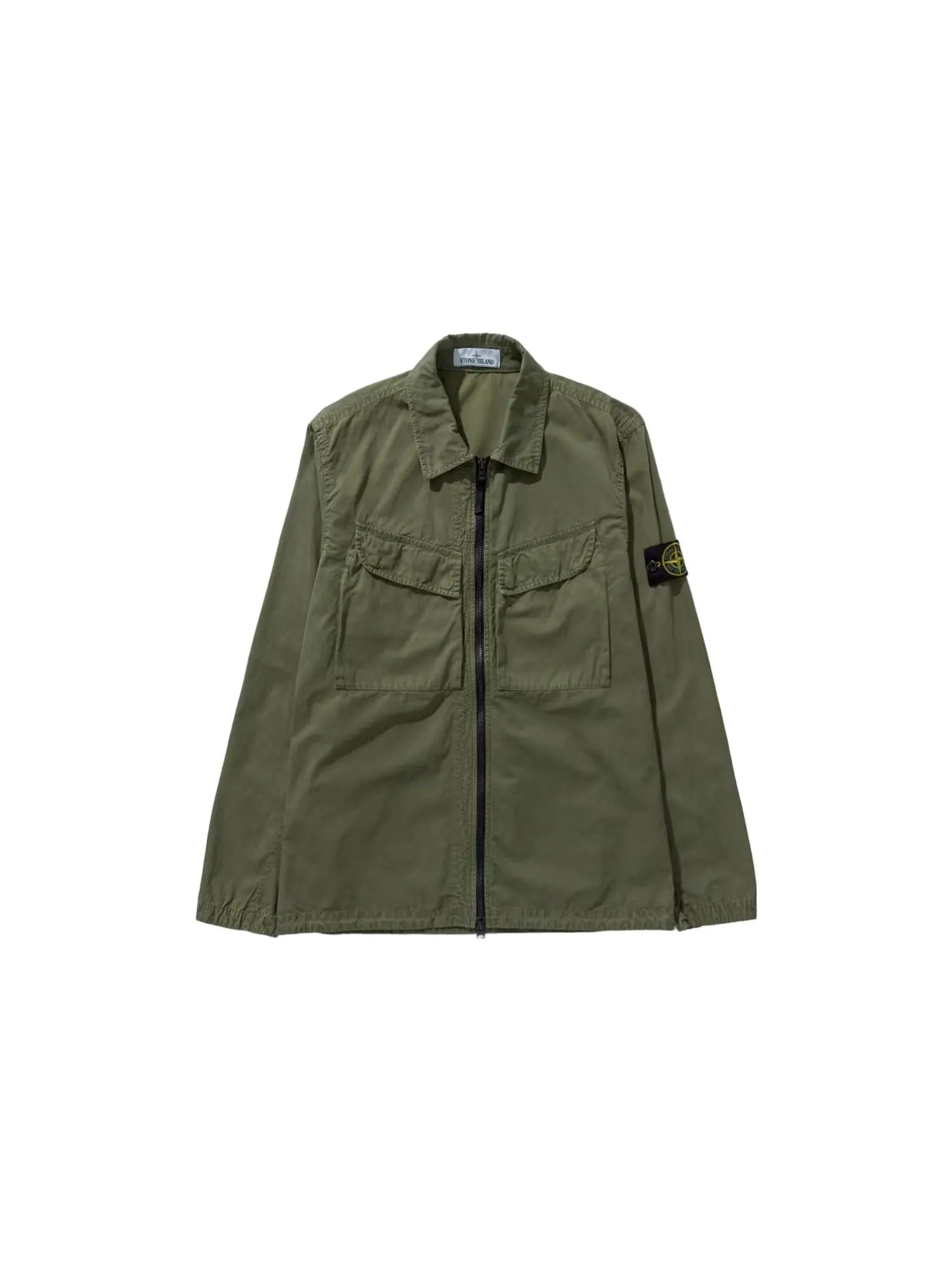 Куртка мужская зеленая Stone Island — изображение 1 из 5, зеленый