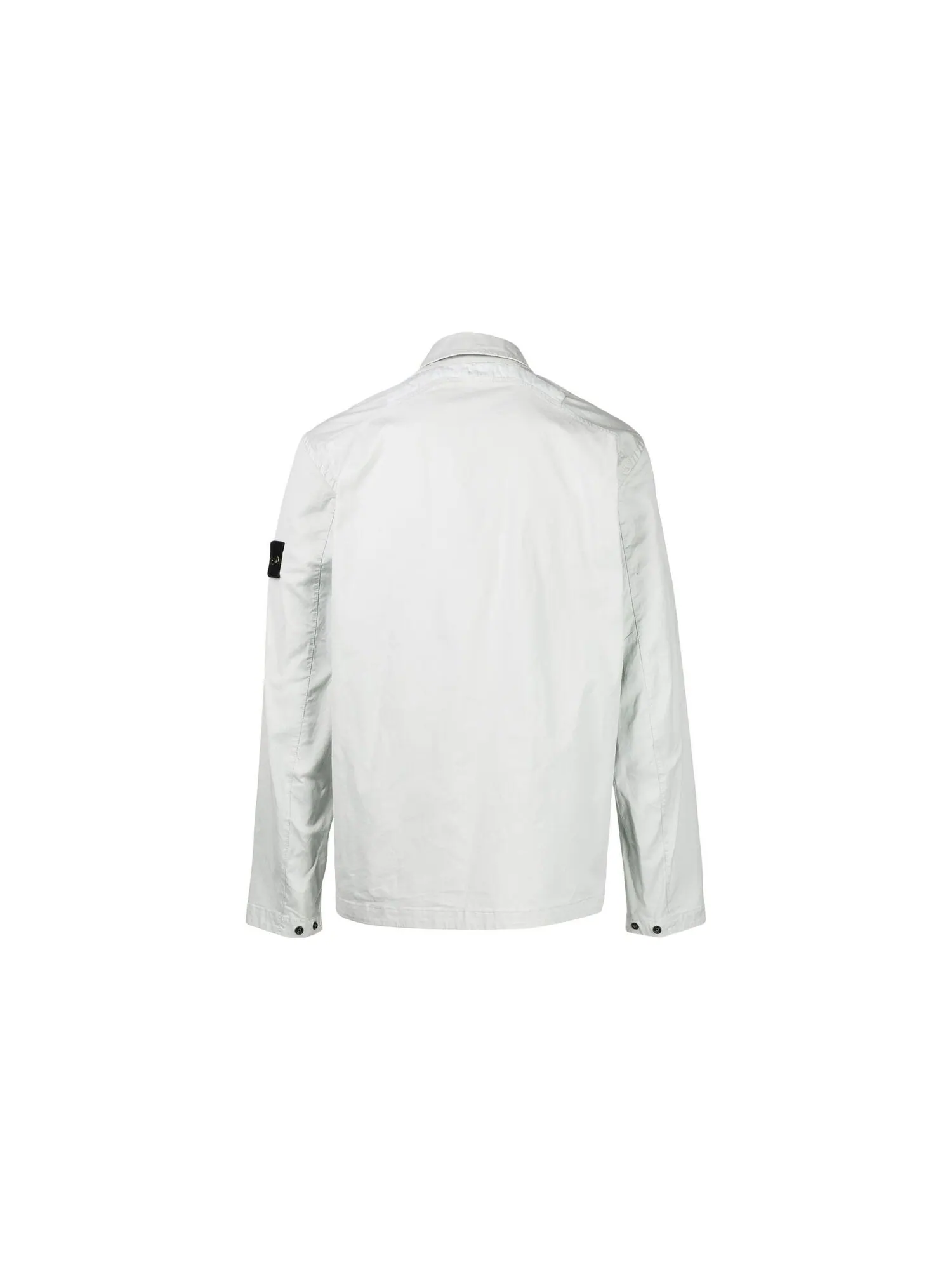 Куртка Stone Island Logo Zip — изображение 3 из 4, белый