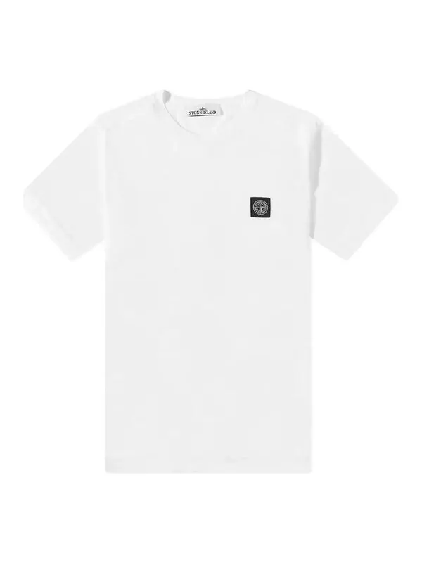 Футболка patch t-shirt 'white' Stone Island — изображение 1 из 3, белый
