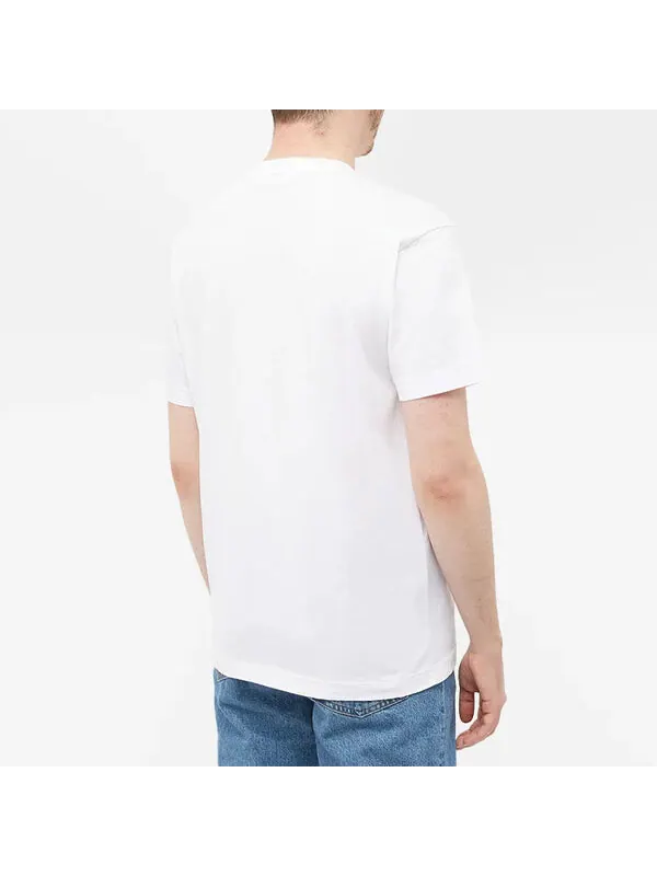 Футболка patch t-shirt 'white' Stone Island — изображение 2 из 3, белый