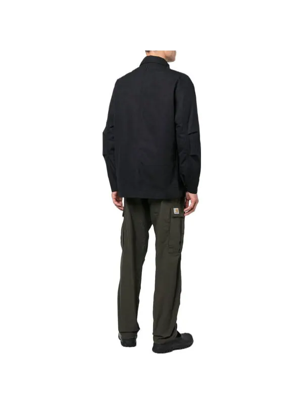 Куртка detachable hooded down jacket 'black' Stone Island — изображение 2 из 4, черный