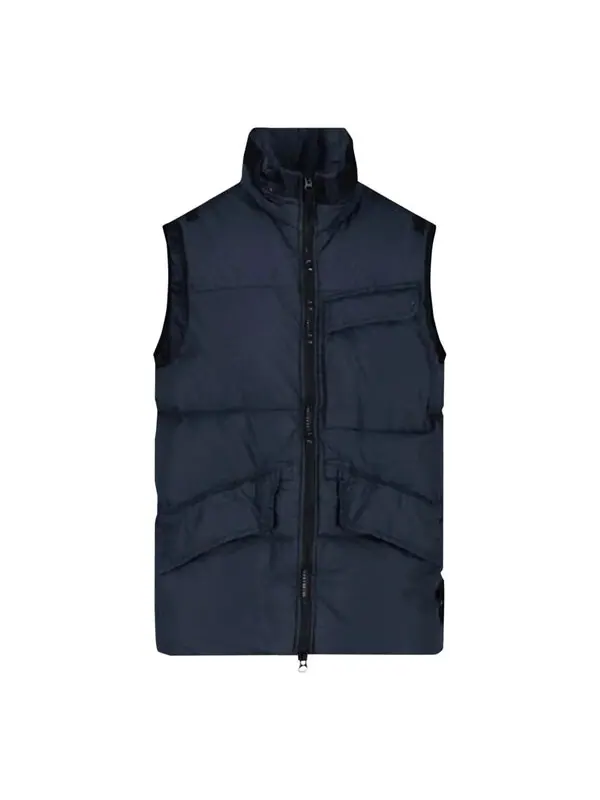 Жилет down vest 'navy' Stone Island — изображение 1 из 2, темно-синий
