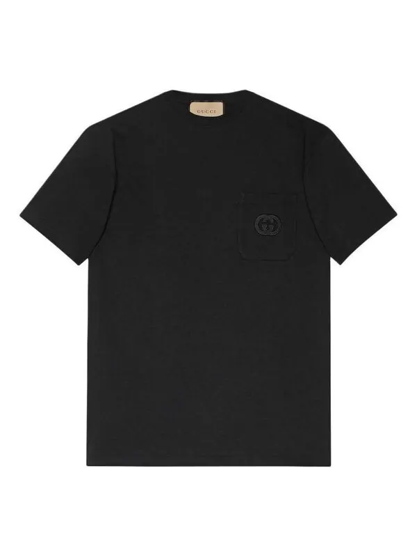 Футболка Gucci Cotton Jersey T-Shirt with Patch